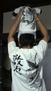 和柄お揃いTシャツ