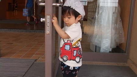 消防車君!