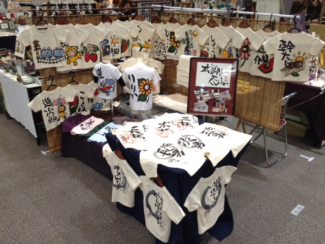 tシャツ手描きイベント会場から
